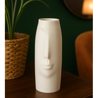 Vase Design Visage Minimaliste