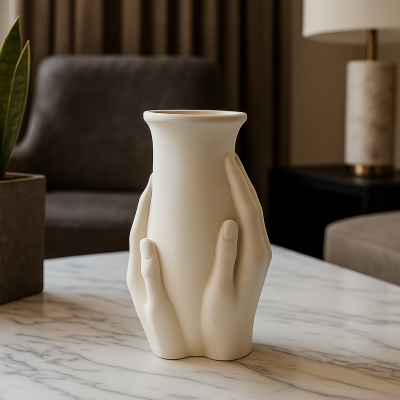 Vase design mains – Déco moderne et originale pour intérieur élégant Vase design mains – Déco moderne et originale pour intérieur élégant