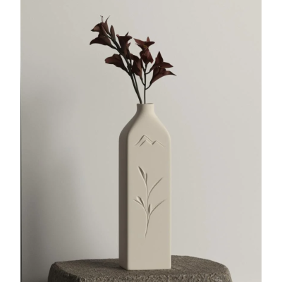 Vase Meadow Peaks – Élégance minimaliste et sérénité naturelle Vase Meadow Peaks – Élégance minimaliste et sérénité naturelle
