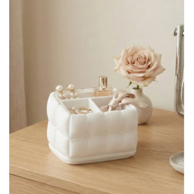 Organisateur de bijoux moderne - Rangement élégant chambre & coiffeuse - Accessoire déco minimaliste - Cadeau femme chic